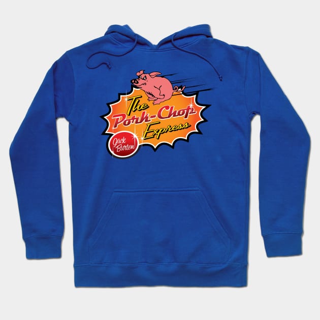 The Pork Chop Express Hoodie by MindsparkCreative